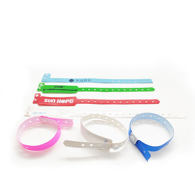 Tùy chỉnh dây đeo cổ tay PVC PVC Vòng đeo tay thẻ RFID với nhiều màu sắc