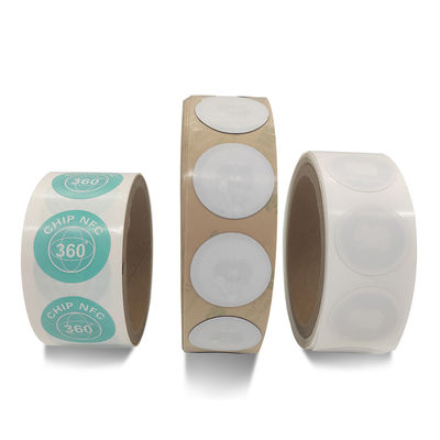 Tùy chỉnh Thẻ NFC NFC Đường kính Thẻ NFC trắng 35 mm