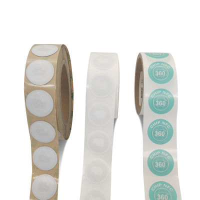 Tùy chỉnh Thẻ NFC NFC Đường kính Thẻ NFC trắng 35 mm