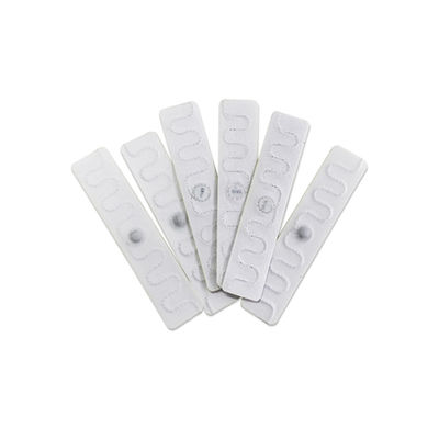 Thẻ giặt RFID 70 * 15mm Thẻ dệt RFID công nghiệp 200 lần có thể giặt