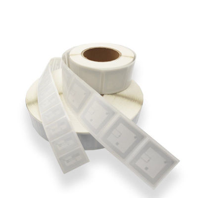 Nhãn dán RFID màu trắng Thẻ RFID cho sách thư viện Inlay ISO 15693