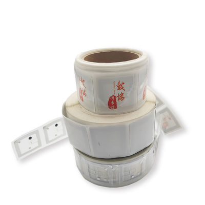 Nhãn dán RFID màu trắng Thẻ RFID cho sách thư viện Inlay ISO 15693