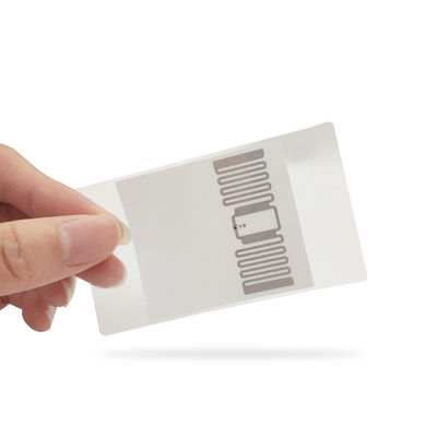 R6 Chip RFID Nhãn bán lẻ 80X45mm để quản lý tiêu thụ