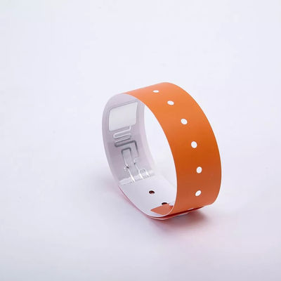 Dây đeo cổ tay Rfid giấy dùng một lần chống nước 210 * 35mm 250 * 30 mm