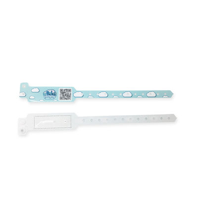 Thẻ đeo tay RFID y tế PVC dành cho bệnh nhân mắc chứng rối loạn biểu hiện bản thân