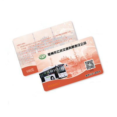 FM1208 CPU Rfid Smart IC Card Chất liệu PVC PET In lụa