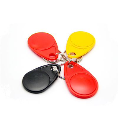 13,56mhz ABS Key Fob Thẻ khóa nhựa Chu kỳ lập trình hàng nghìn lần