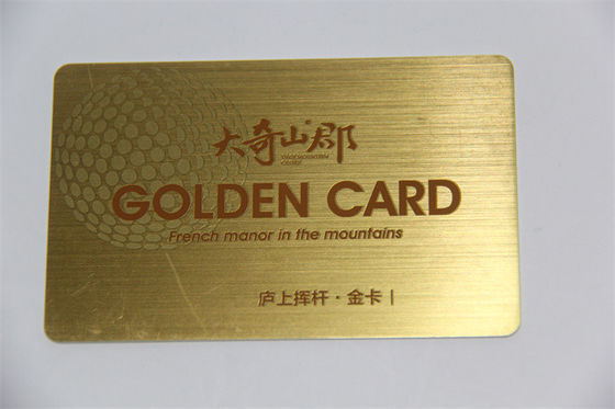 Hologram Vẽ Thẻ Vàng TK4100 Chip EM4100 Cho Thẻ VIP Cao Cấp