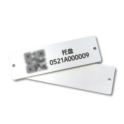 Hộp doanh thu Thẻ Pallet RFID 80 * 25 mm Tiêu chuẩn UHF tần số cao