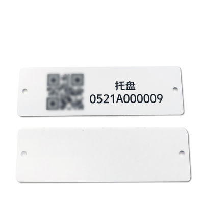 Hộp doanh thu Thẻ Pallet RFID 80 * 25 mm Tiêu chuẩn UHF tần số cao