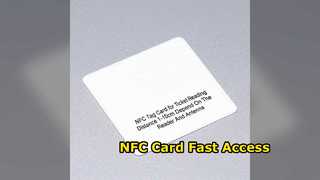 Thẻ NFC RFID Khoảng cách đọc 13,56 MHz 1-10cm
