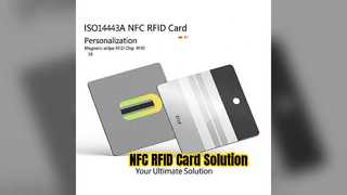 Thẻ NFC RFID ISO14443A Chip sọc từ 216